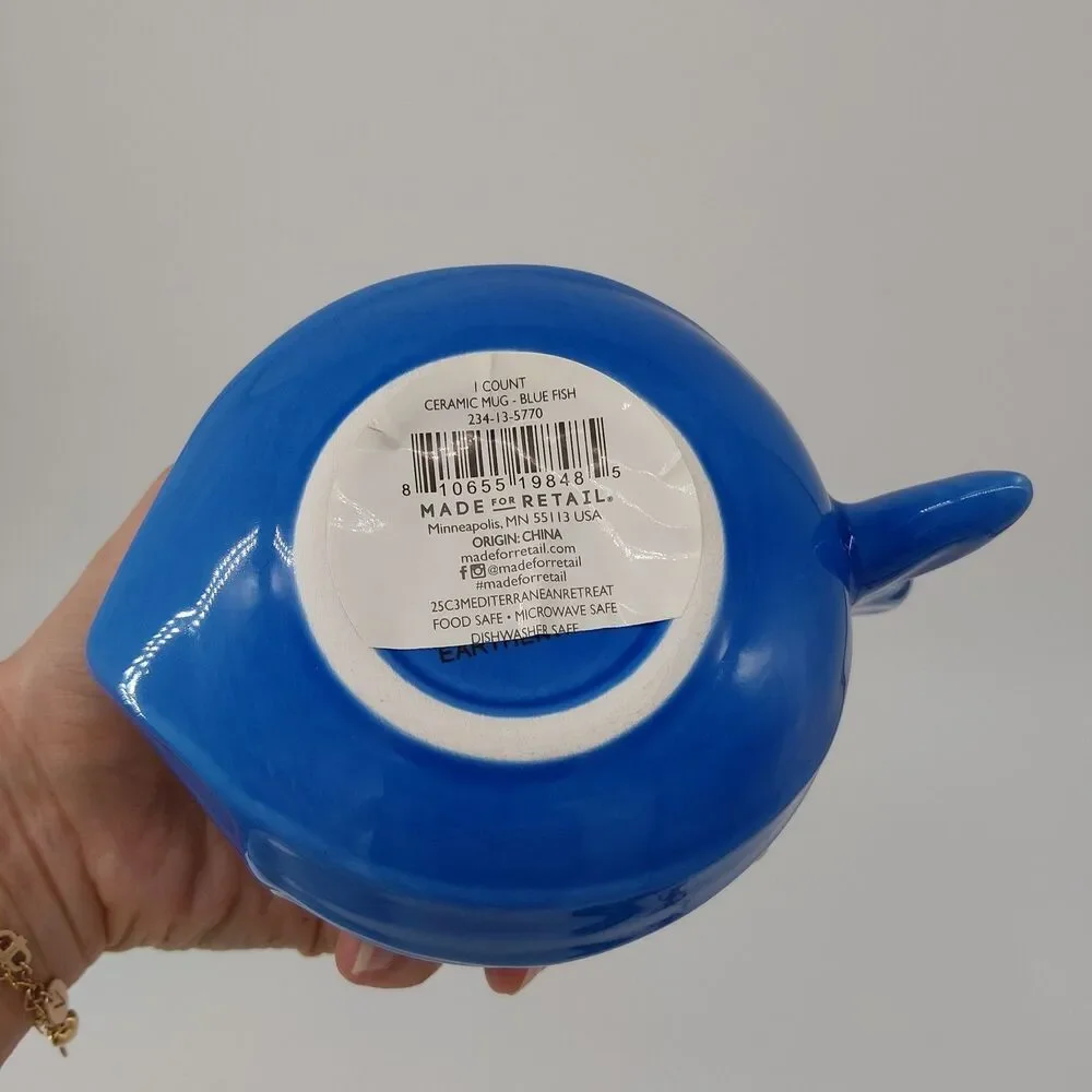 Target blue fish